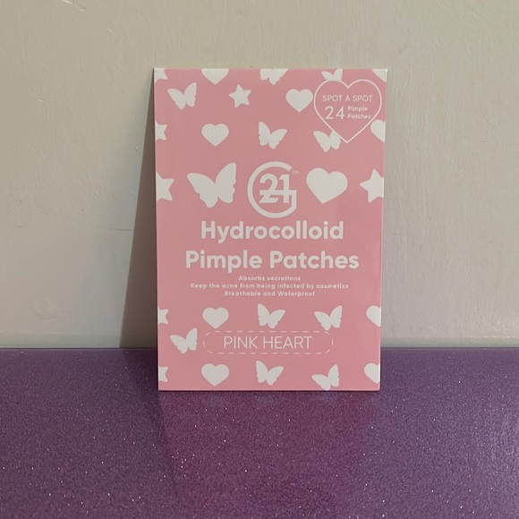 Hydrocolloid Pimple Patches Pink Heart - Picture 1 of 2